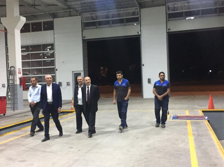 SANAYİ BÖLGELERİ GENEL MÜDÜRÜ SAYIN YAŞAR ÖZTÜRK' ÜN OTO SERVİSLERİ SİTEMİZİ ZİYARETİ