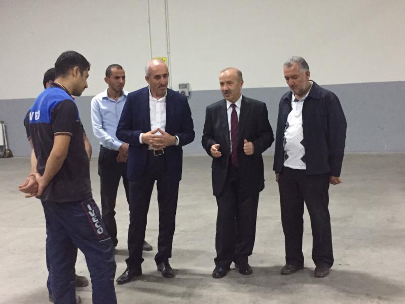 SANAYİ BÖLGELERİ GENEL MÜDÜRÜ SAYIN YAŞAR ÖZTÜRK' ÜN OTO SERVİSLERİ SİTEMİZİ ZİYARETİ