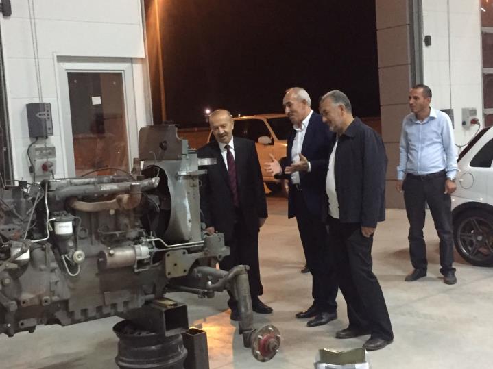 SANAYİ BÖLGELERİ GENEL MÜDÜRÜ SAYIN YAŞAR ÖZTÜRK' ÜN OTO SERVİSLERİ SİTEMİZİ ZİYARETİ