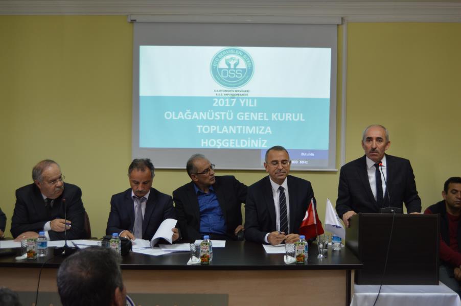 2017 YILI OLAĞANÜSTÜ GENEL KURUL TOPLANTISI