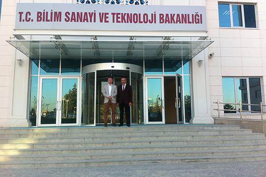 BİLİM,SANAYİ VE TEKNOLOJİ BAKANLIĞI ZİYARET